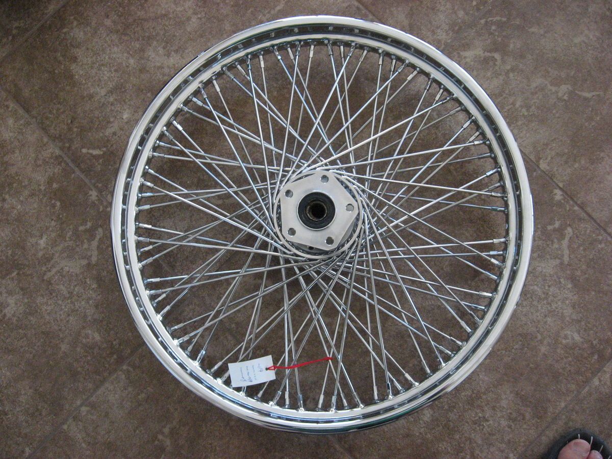 Harley 21 Front Wheel 80 Spokes Wideglide 3 4 Axle Spoked Softail