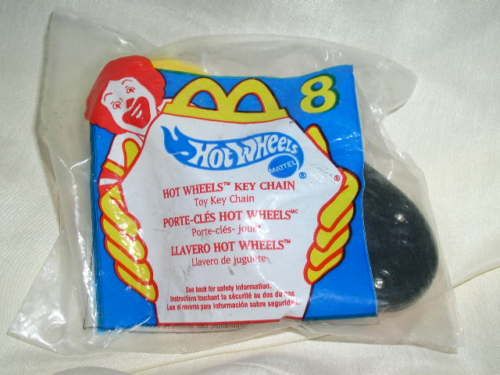 McDonalds Hot Wheels 8 Hot Wheels Key Chain 2000 00
