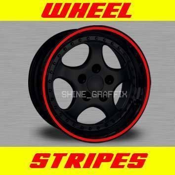 Vinyl Stripes for 16 Wheels Rim VW Jetta GTI MK3 Golf