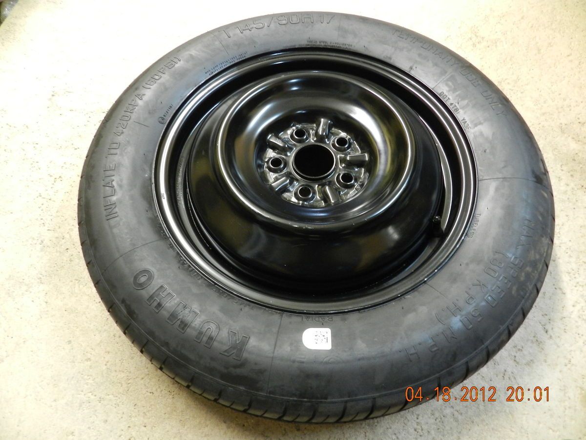 2010 Toyota Sienna Spare Tire Wheel Donut 145 90 17 New Genuine
