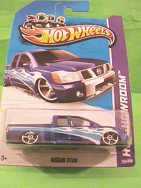 Hot Wheels Nissan Titan HW Trucks Midnight Blue HW Showroom 2013 New