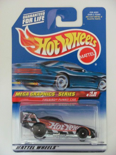 Hot Wheels 1999 976 Mega Graphics Series Funny Car