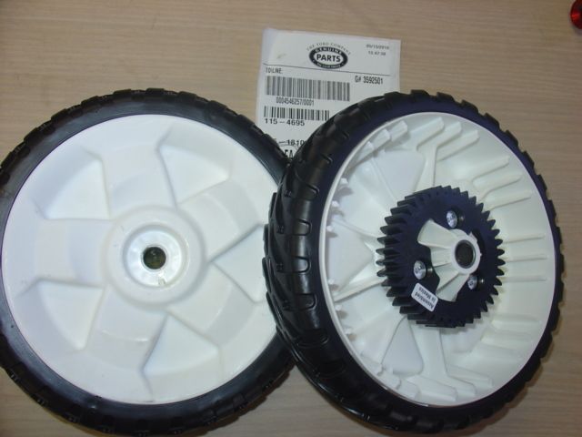 New Toro Lawnmower Rear Drive Wheels Tires 115 4695