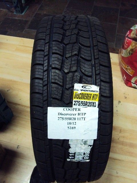 Cooper Discoverer HTP 275 55R20 117T Brand New Tire