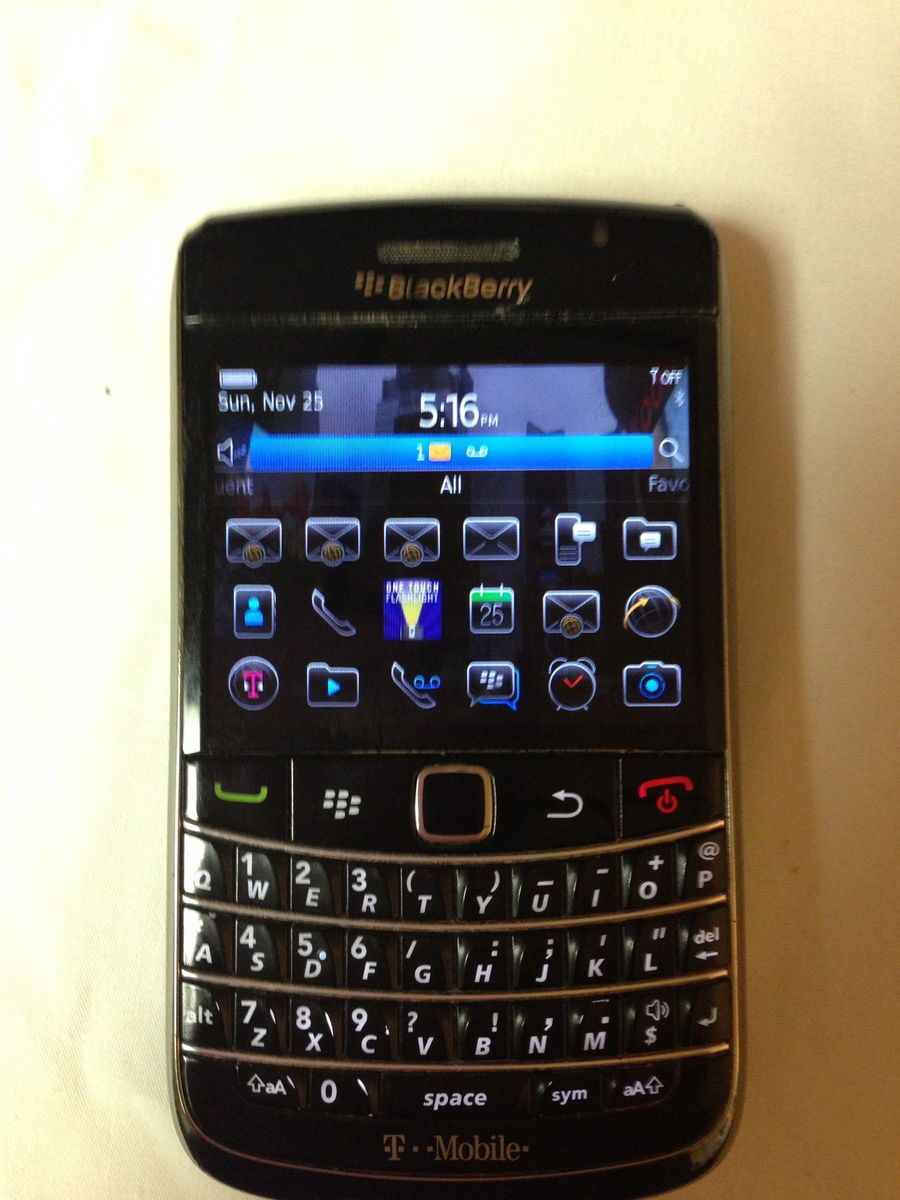 Blackberry Bold 9700 Black T Mobile Smartphone