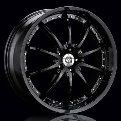 20 Enkei LF 10 Black Rims Wheels Cobalt SS HHR Malibu