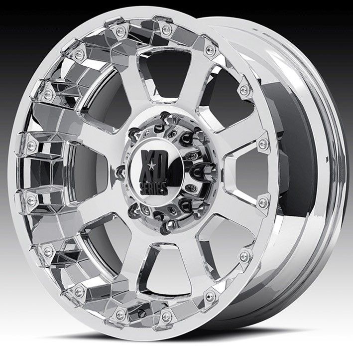 20 inch 20x10 XD Chrome Wheels Rims 8x170 Ford F 250 F 350 Excursion