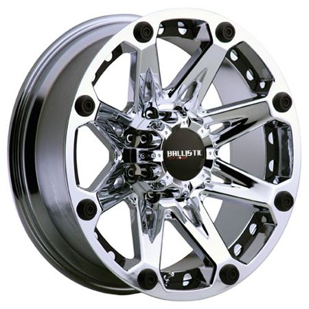 20x9 Ballistic Wheels Jester Chrome Rims 8x165 H2 Chevy 2500 Dodge