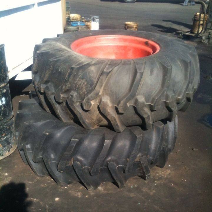  off 18 4 26 6 Ply Rating Power Mark Rear Tractor Tires 12 Lug Wheels