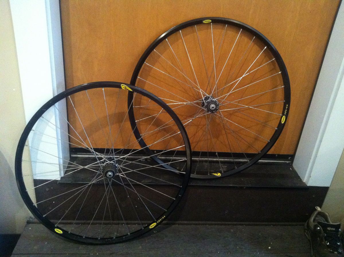 Mavic 717 Disc Wheelset with Shimano XTR Hubs