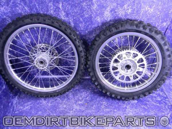 Honda CRF250X Wheel Set Did Front Rear Rim CRF450X 2004 2005 2006 2007