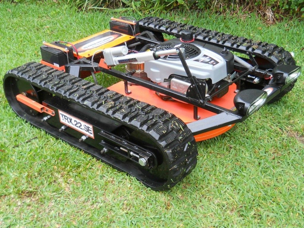 Lawn Mower on Rubber Tracks or Zero Turn Blue Prints DIY