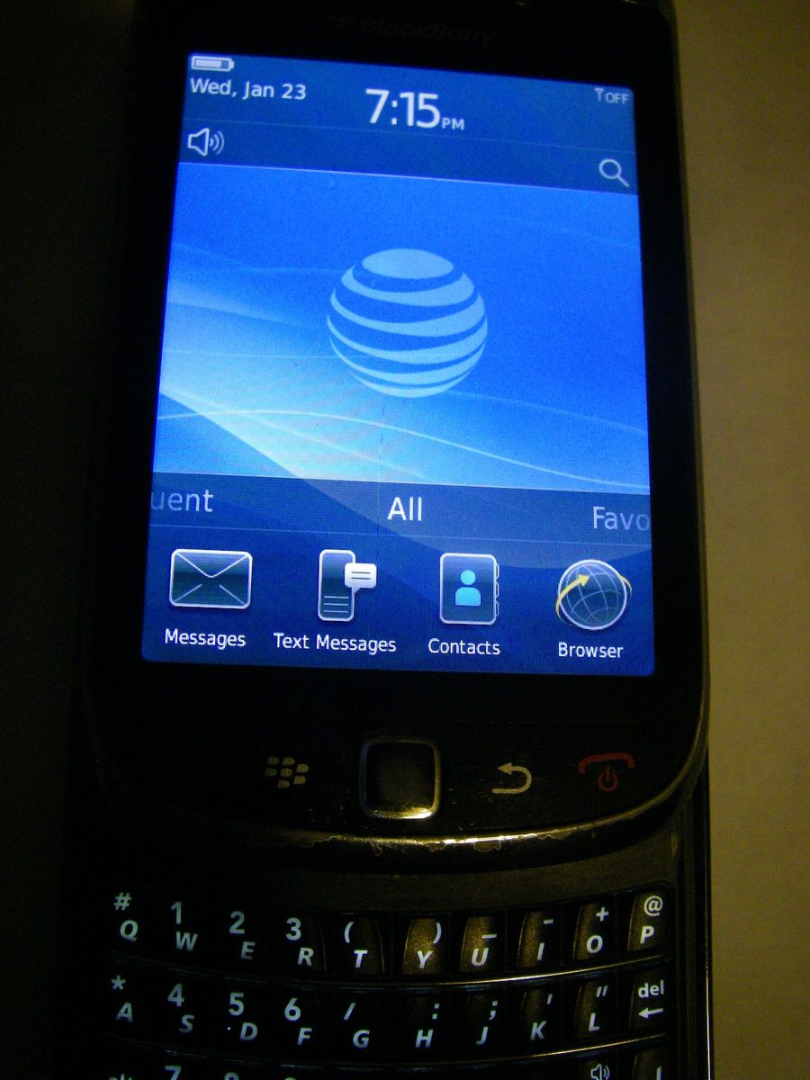 Blackberry Torch 9800 at T Smartphone