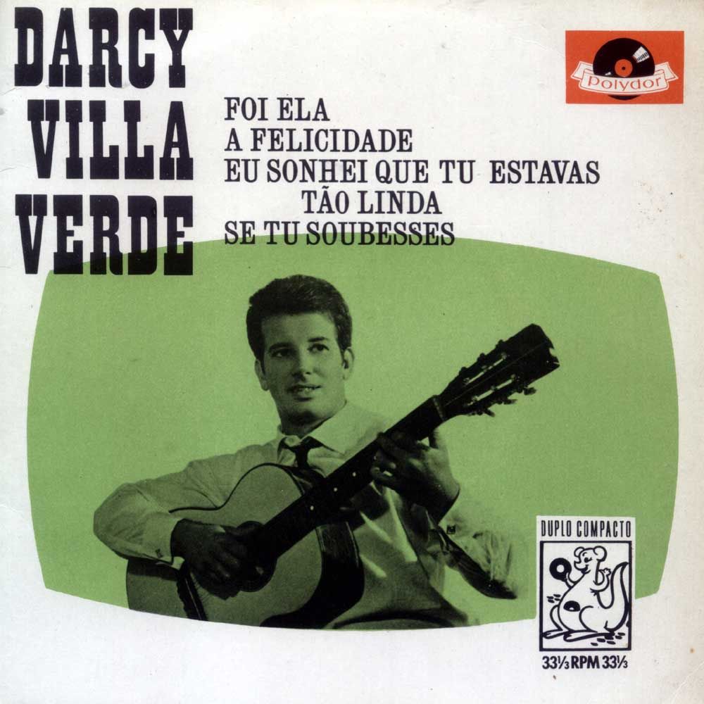 Felicidade Darcy Villa Verde Debut 1962 EP Bossa EX