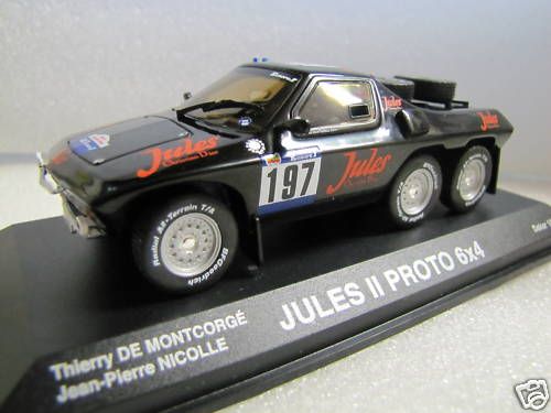 Jules II Proto 6x4   Dakar #197   Norev 143